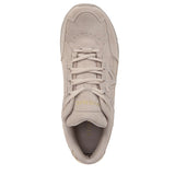 Oatmeal Beige Gold Leather