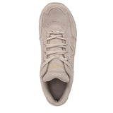 Oatmeal Beige Gold Leather