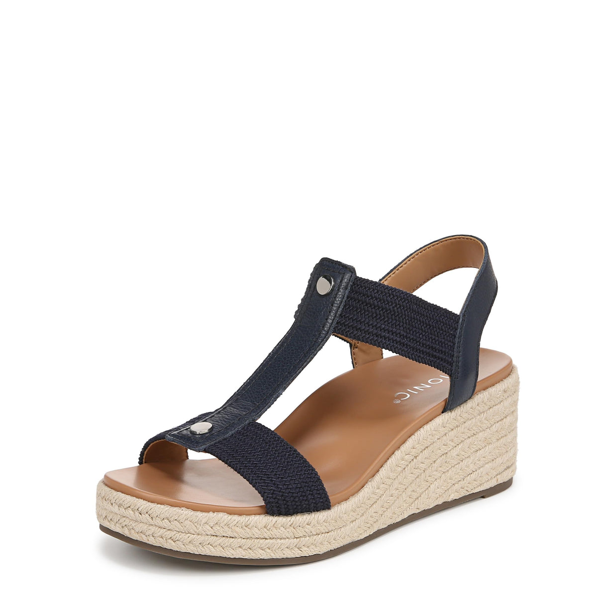 Navy Leather