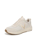 Cream Gold Leather Fabric