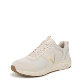 Cream Gold Leather Fabric