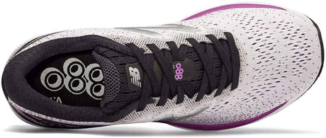 White With Voltage Violet & Black