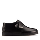 Black Smooth Leather