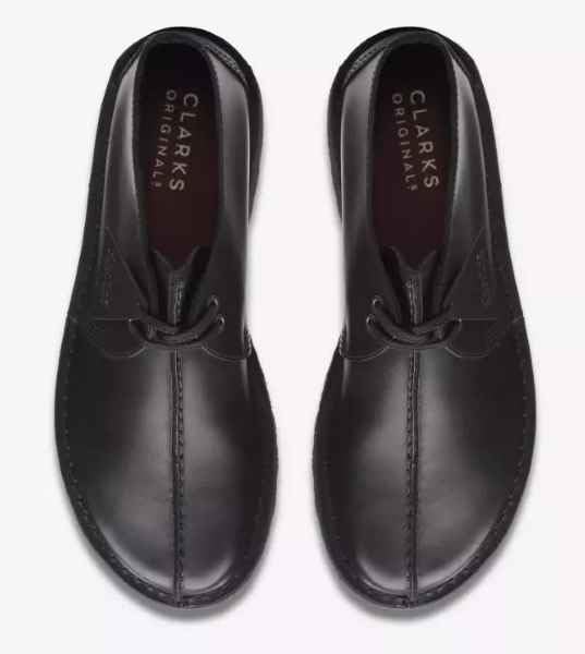 Black Smooth Leather