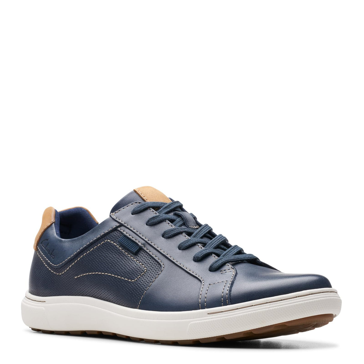 Navy Leather