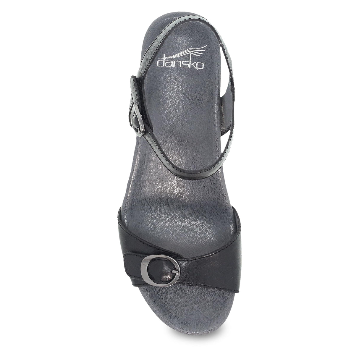 Black Glazed Kid Leather