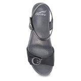 Black Glazed Kid Leather