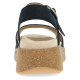 Black Burnished Suede