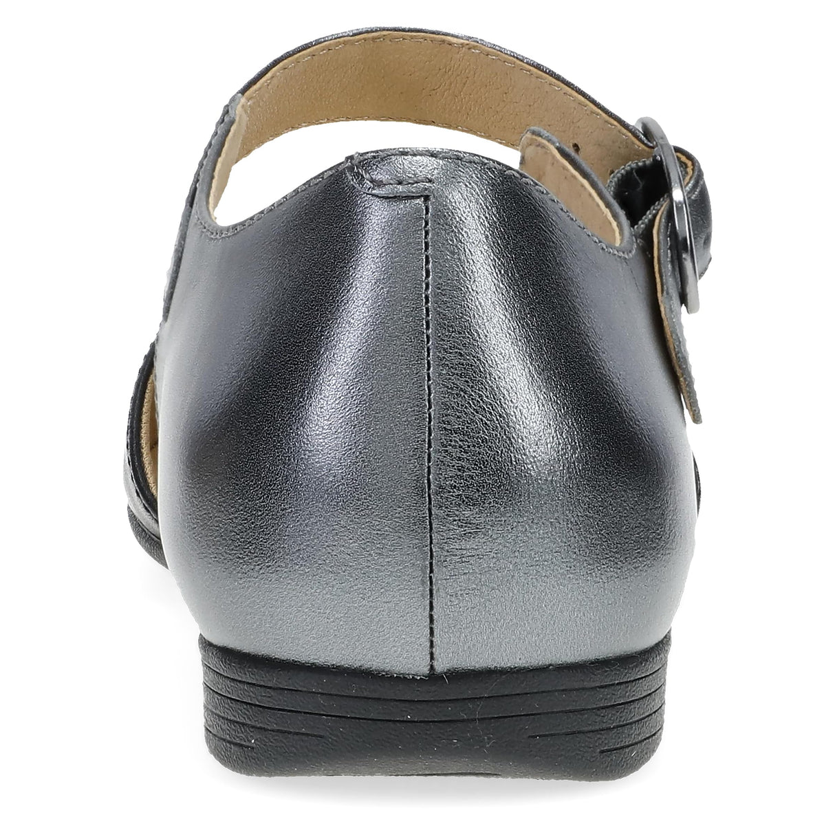 Black/Pewter Metallic Nappa