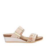 Ivory Soft Lthr Floral