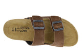 Antique Brown Suede