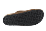 Antique Brown Suede