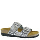Silver Gray Suede