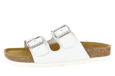 Soft White Leather