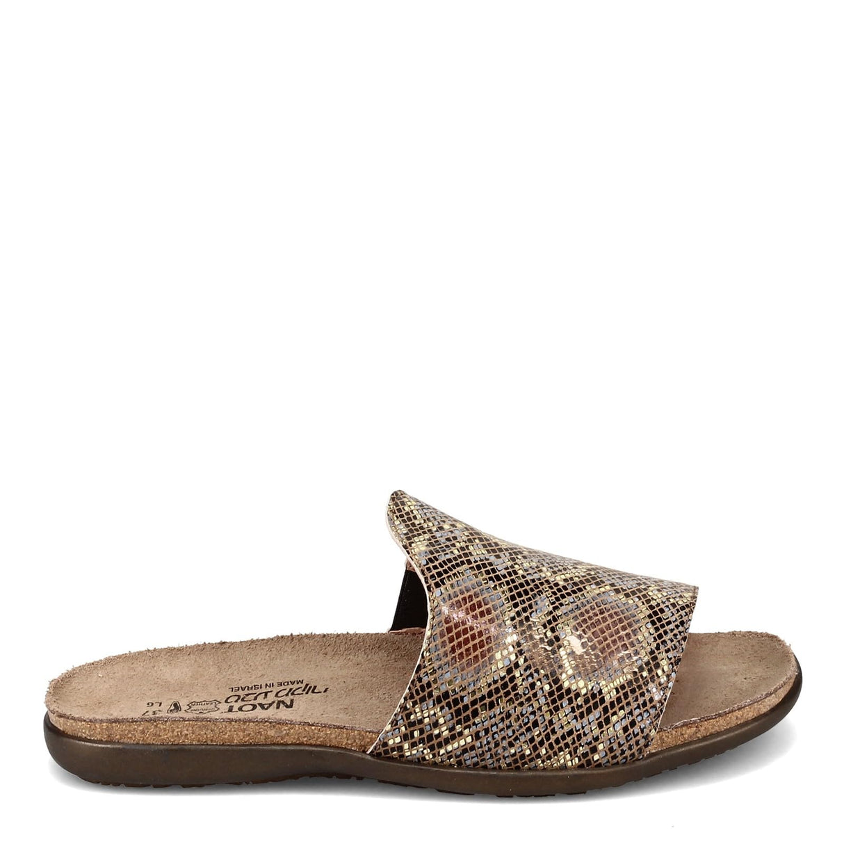 Golden Python Leather