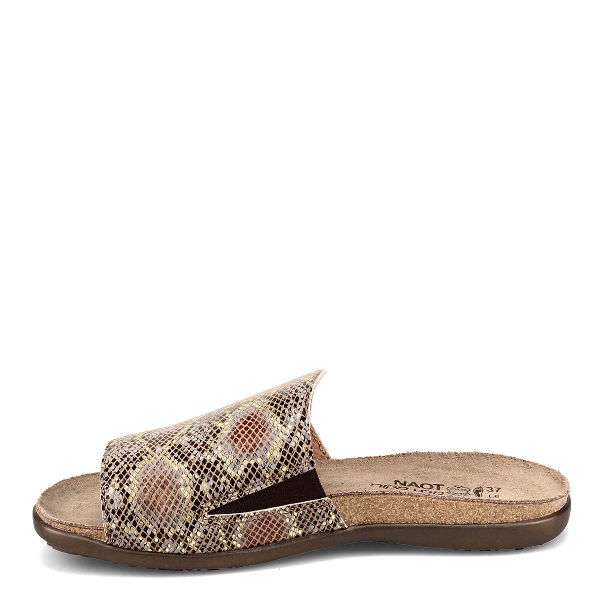 Golden Python Leather