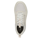 Cream Knit Lthr