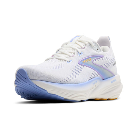 White/Blue Heron/Apricot
