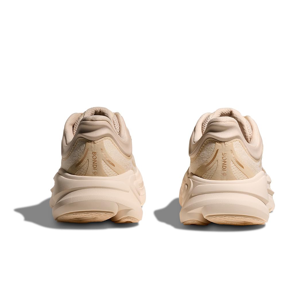 HOKA Bondi 9 Womens Vanilla/Birch – Walking Comfort