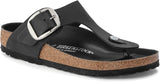 Black Oil Leather