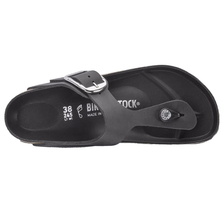 Black Oil Leather