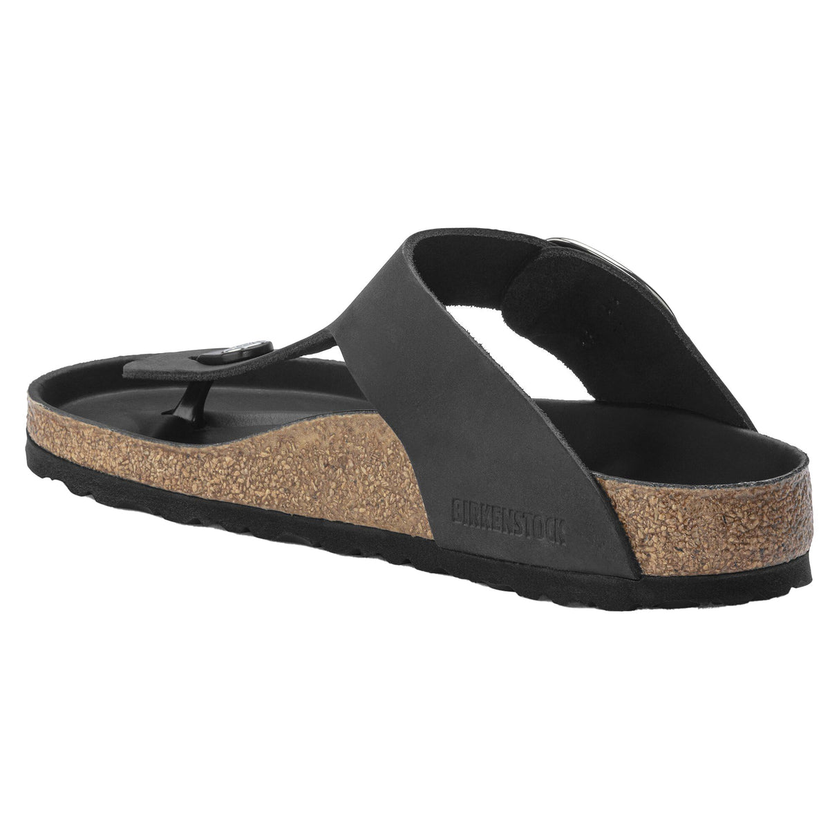 Black Oil Leather