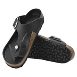 Black Oil Leather
