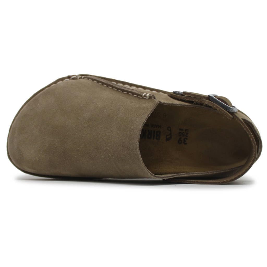Gray Taupe Suede