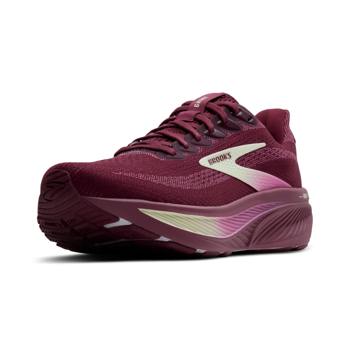 Burgundy/Pink/Green