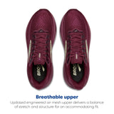 Burgundy/Pink/Green