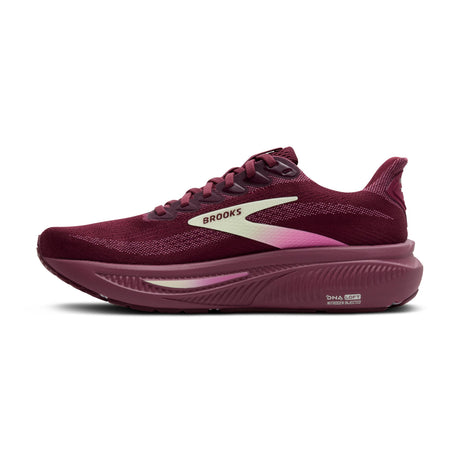 Burgundy/Pink/Green