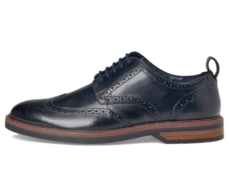 Navy Leather