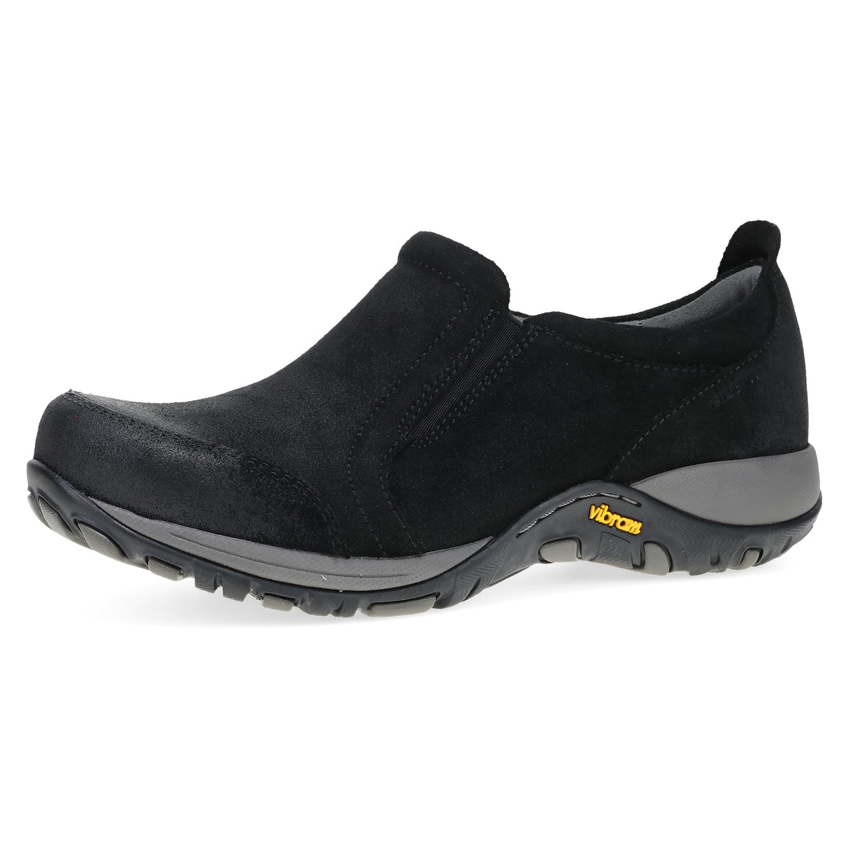 Black Waterproof Burnished Suede