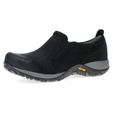 Black Waterproof Burnished Suede