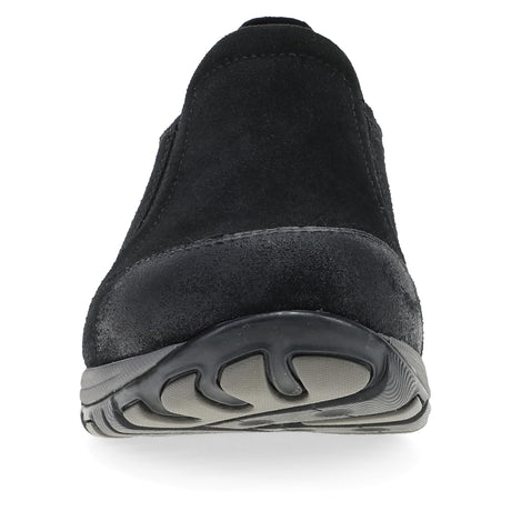 Black Waterproof Burnished Suede