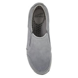 Grey Waterproof Burnished Suede