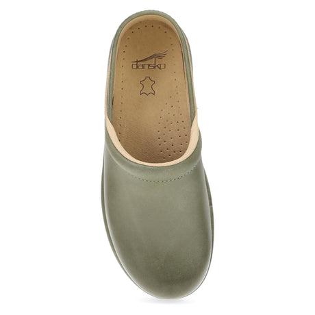 Green Burnished Nubuck