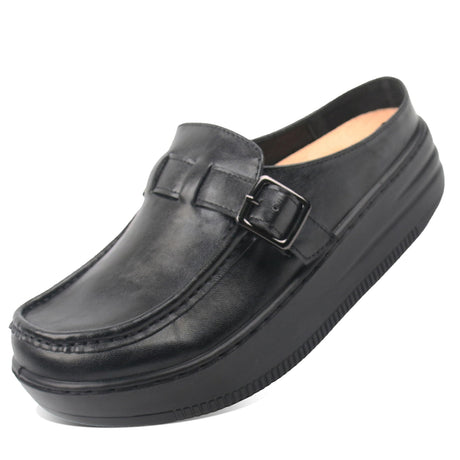 Black Flat Crinkle