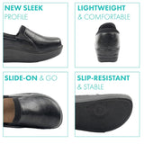 Black Flat Crinkle