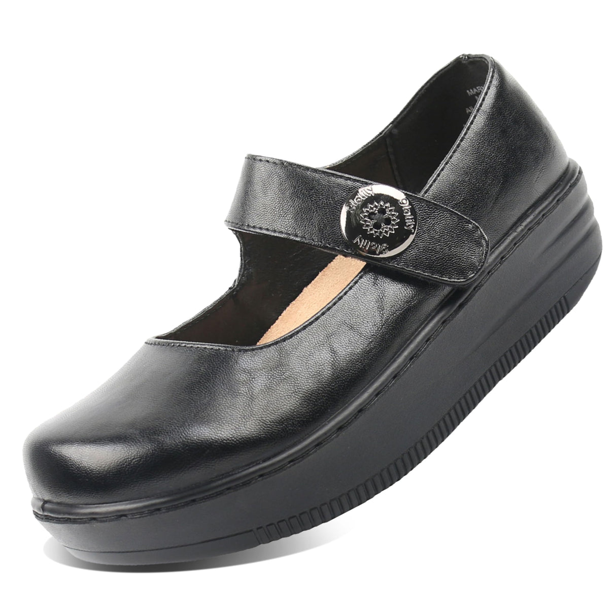 Black Flat Crinkle