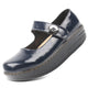 Navy Crinkle Shine