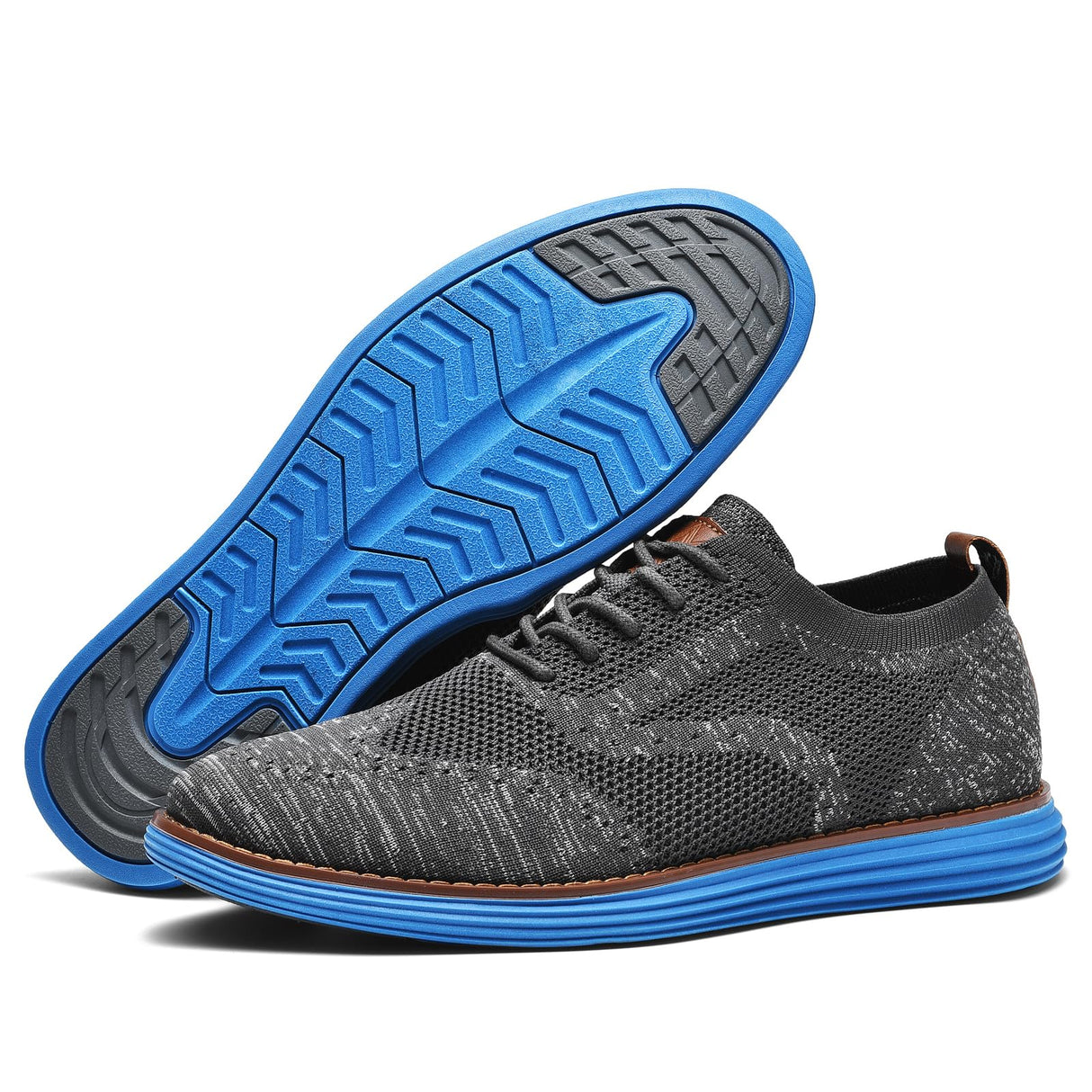 Grey Electric Blue