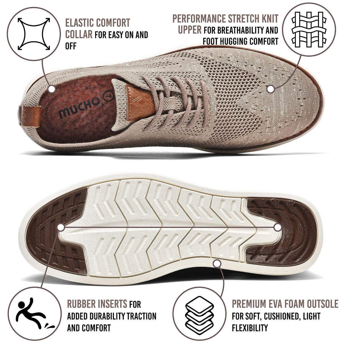 Khaki Ivory