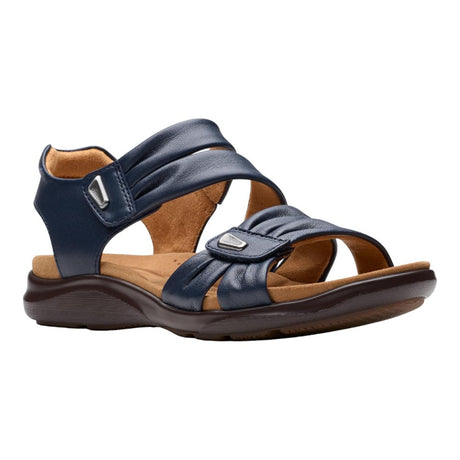 Navy Leather