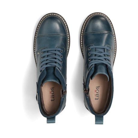 Petrol Blue Leather