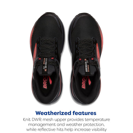 Black Ebony Hot Coral