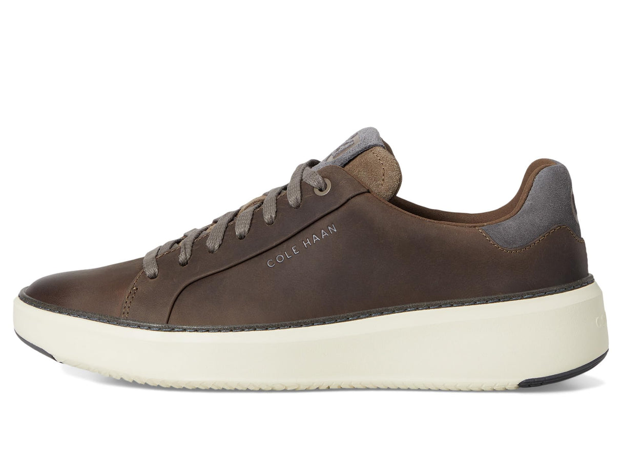 Morel Nubuck/Grey Pinstripe