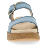 Blue Burnished Suede