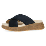 Black Burnished Suede