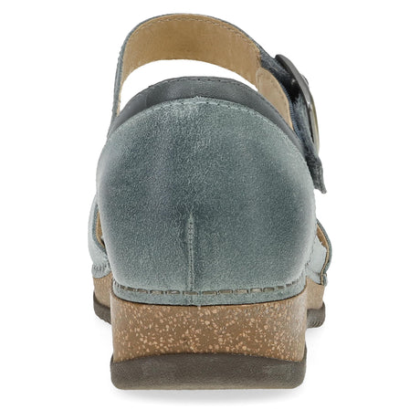 Denim Burnished Suede